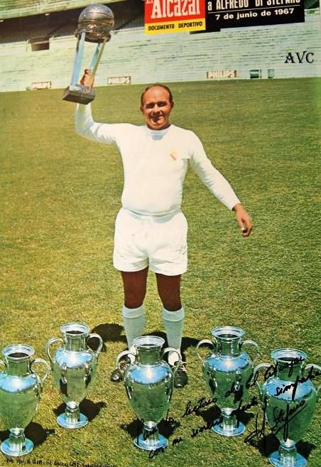 Di Stéfano con el Real Madrid